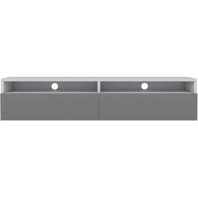 Selsey Rednaw -RTV 140 - Wit / Grijs met verlichting