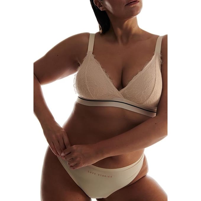Love Stories Darling Lace Bra Larger Bust Sand Taglia: 75 E/F | Reggiseni Outlet | Donna | Marrone