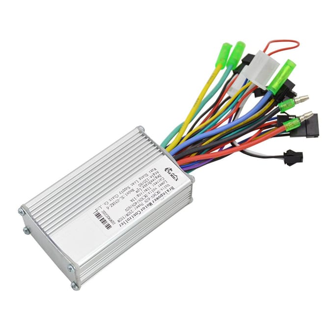 250W/350W 24-48V/36-60V elektrische fietsmotorcontroller met LCD-schermpaneel E-bike-scootermotor 24-48V black