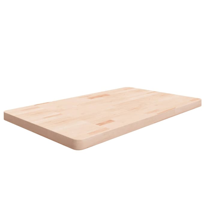 vidaXL - Wastafelblad - 100 - x - 60 - x - 4 - cm - onbehandeld - massief