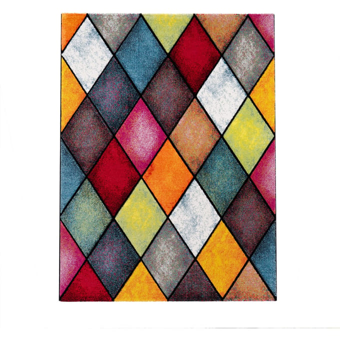 Modern tapijt Samara multicolor 120x170 cm