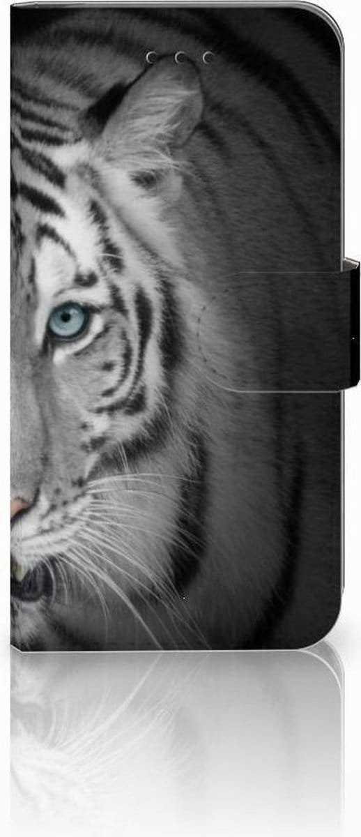 Apple iPhone X | Xs Telefoonhoesje met Pasjes Tijger