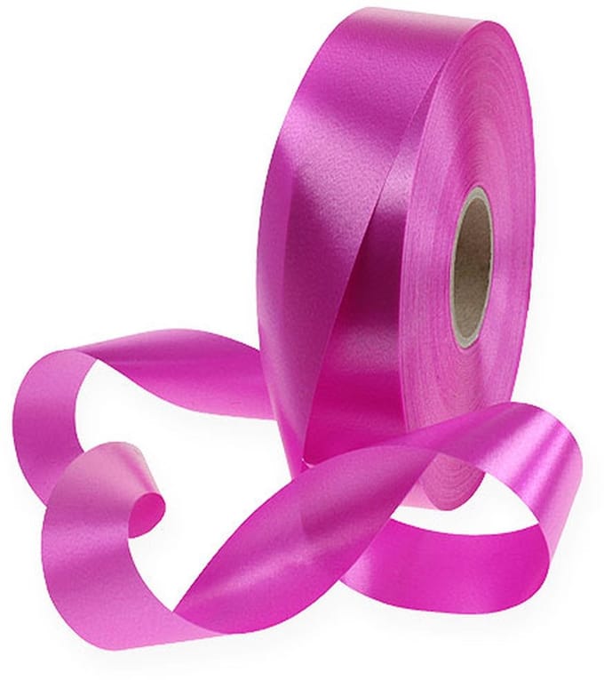 Krullint 30mm 100m magenta