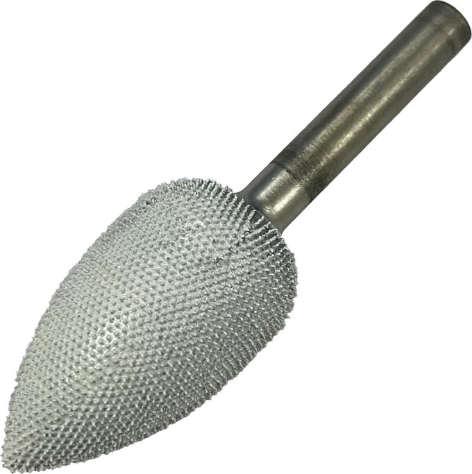 Saburrtooth - Raspfrees - Vlam - As Ø6 mm - 35 x 19 mm - Extra fijn
