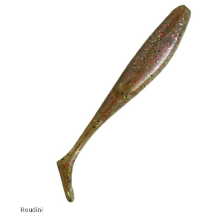 Zman Soft Lure Geurende PaddlerZ 4 Inch 5/Pack Houdini (8194)
