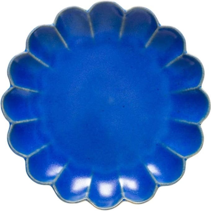 Costa Nova & Casafina - Gebaks- en amusebordje 'Marrakesh' (Luchtblauw, 19cm)