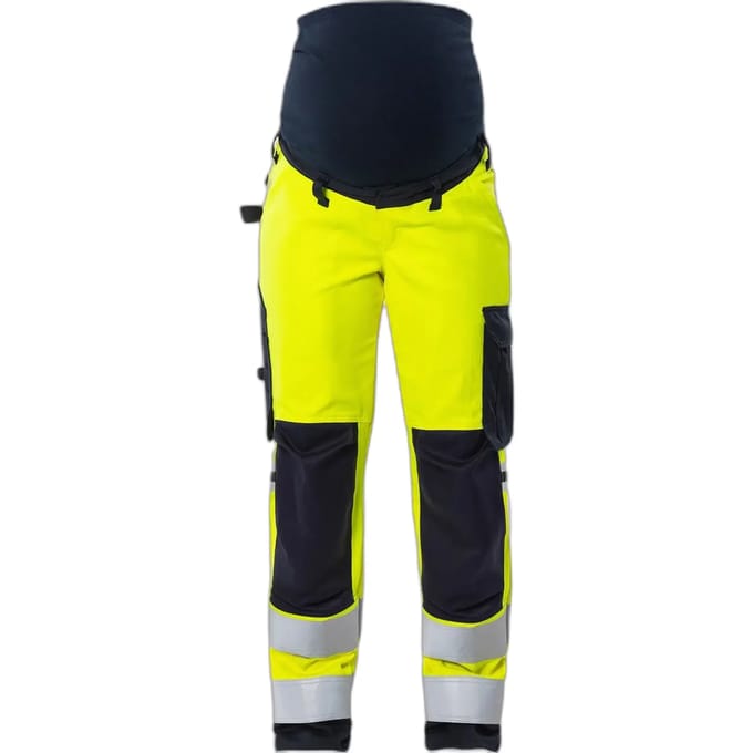 Hoog zichtbare stretch werkbroek klasse 2 dames Fristads 2507 ATHF