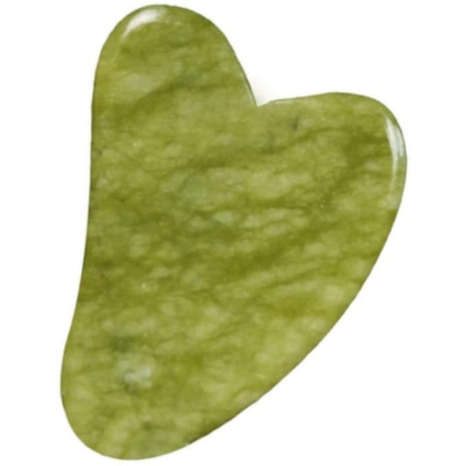 [Deal] MissLady - Scraping Board Gua Sha Massage Tool (Heart-shaped) - 1pc - Grass Green