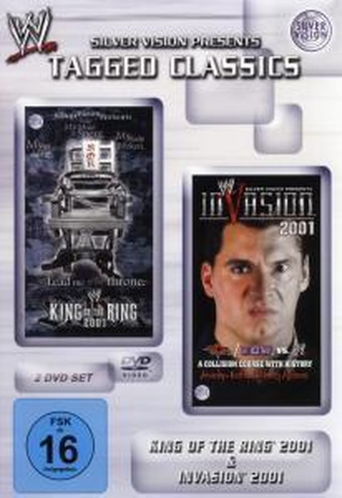 DVD WWE Tagged Classics: King Of The Ring 2001 & Invasion 2001