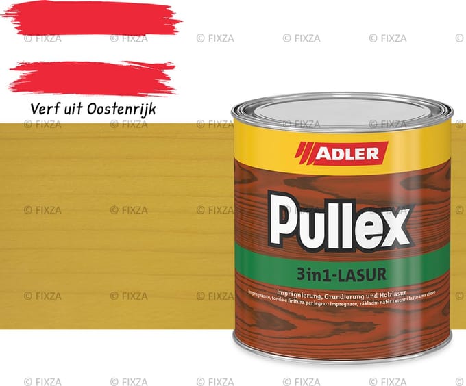 ADLER Pullex 3in1-Lazuur Helios, gele beits 0,75 liter