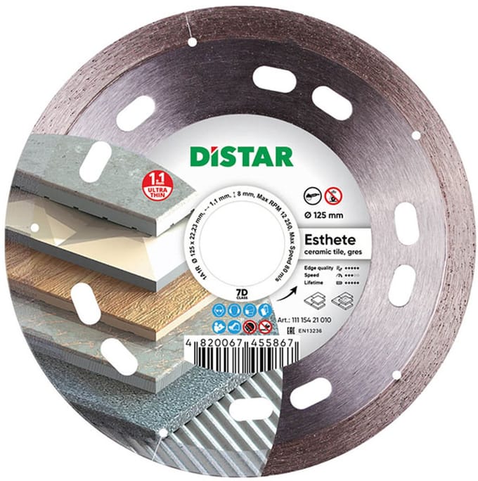 DiStar Diamantschijf 1A1R Esthete - 125x22,23 mm
