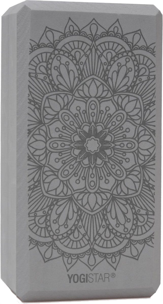 Yogablock yogiblock® basic - art collection - lotus mandala - graphite