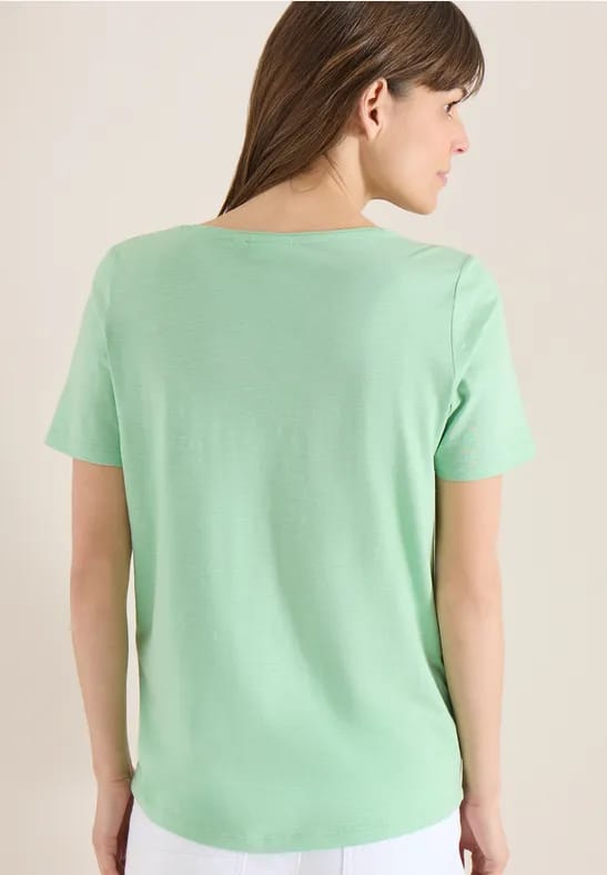 Basic Shirt met ronde hals in een 2-pack