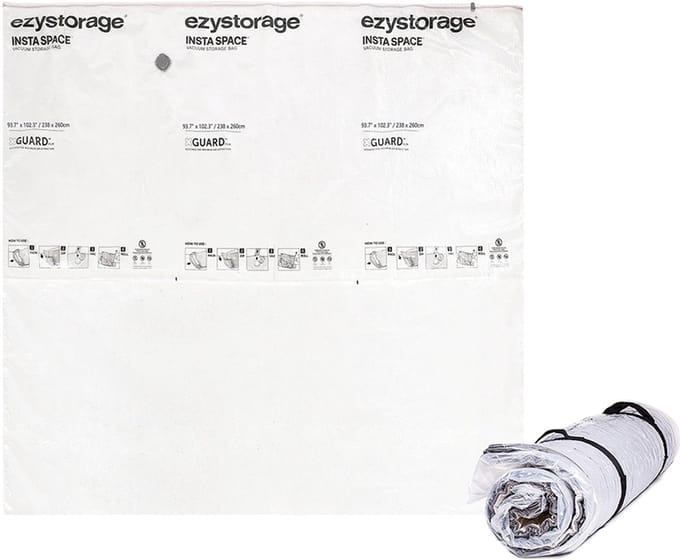 Ezystorage grote vacuümzakken matrastoppers jumbo - Transparant - Luchtdicht
