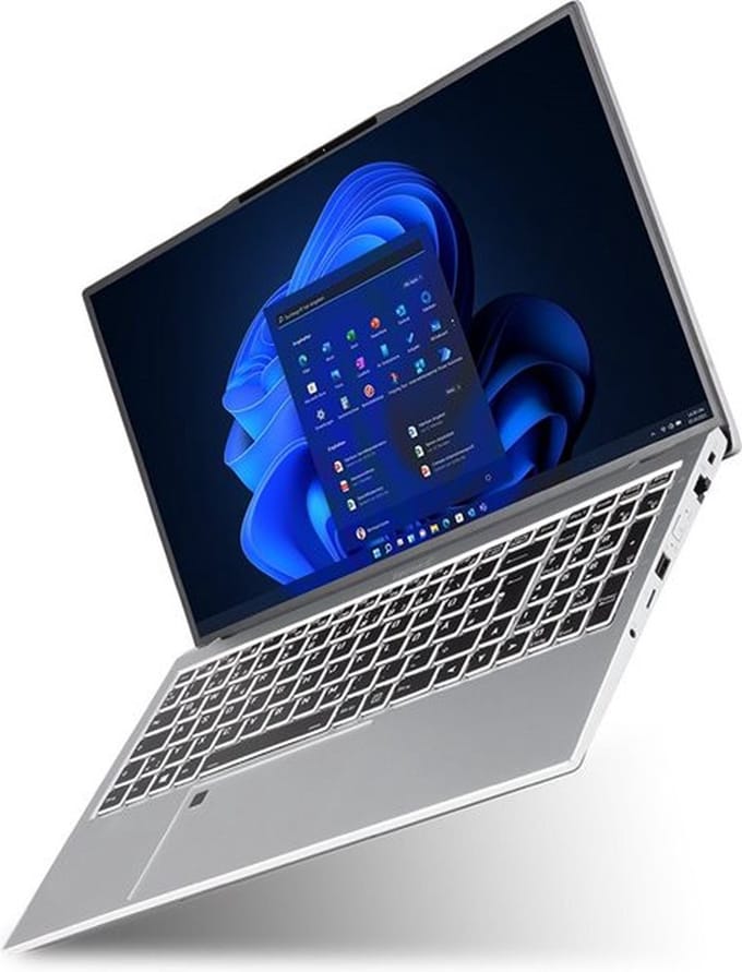 Terra Mobile 1551R 15.6" FullHD Aluminium laptop - Intel Core i7-1355U - 16GB DDR5 - 1.0TB M.2 SSD - Intel Iris Xe Graphics - Windows 11 Pro