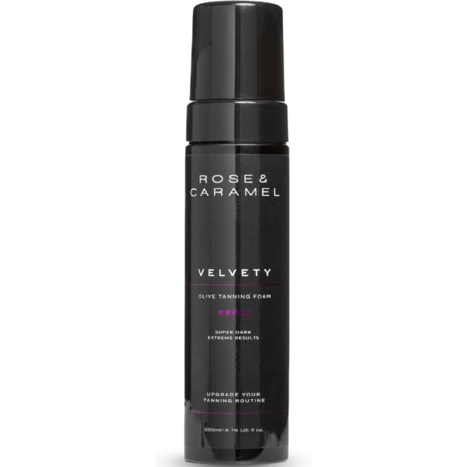 Rose & Caramel Velvety Olive Super Dark Tanning Foam 200ml