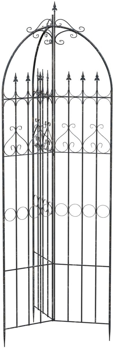 CLP Flowton trellis - klimrek - klimhulp - klimplanten - klimhek - bronzen
