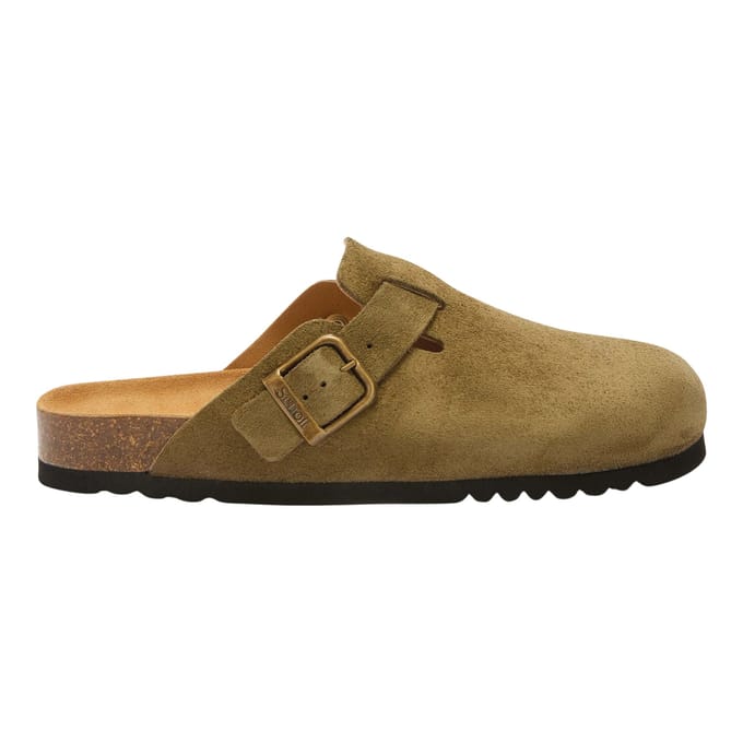 Scholl Scholl Olivier Muiltjes groen Suede