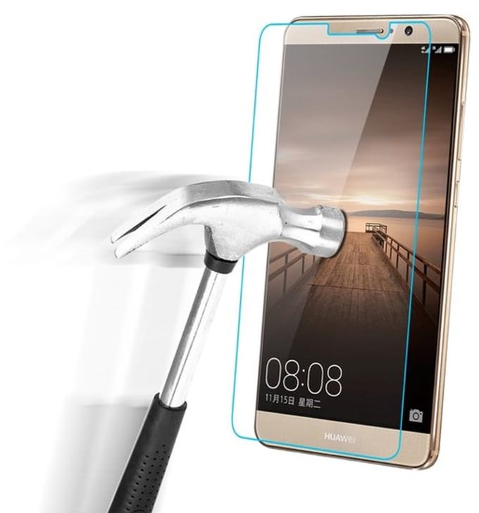 Geschikt voor Huawei Mate 9 smartphone tempered glass / glazen screenprotector / gehard glas 2.5D 9H