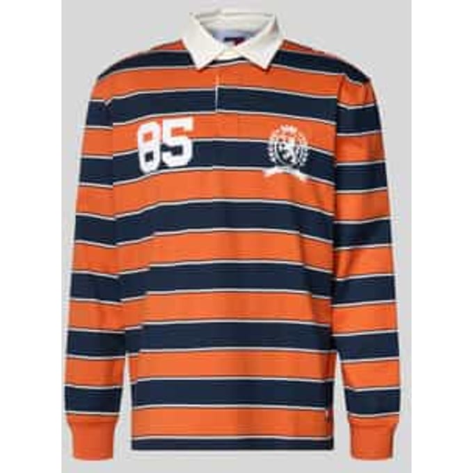 Relaxed fit poloshirt van puur katoen
