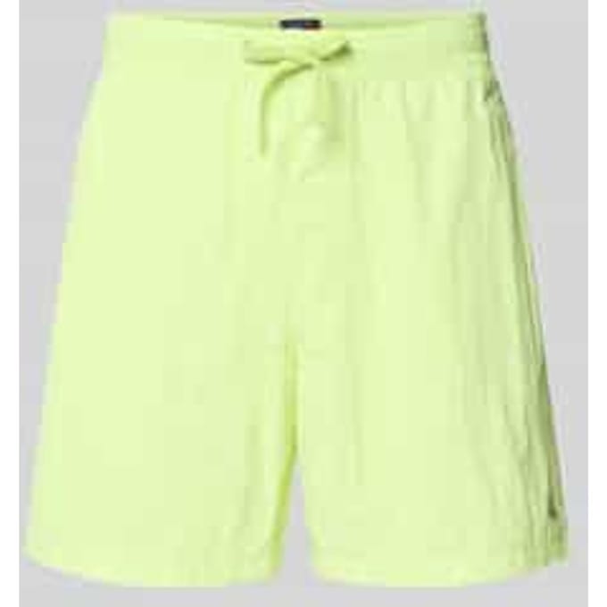 regular fit sportshorts met tunnelkoord