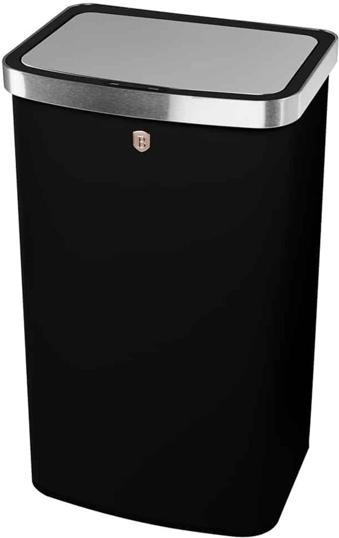 Berlinger Haus 9796 - Sensorbin 60 liter - Black rose Collection - Pedaalemmer - prullenbak - afval