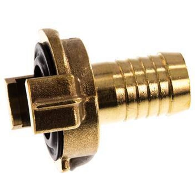 19 mm (3/4'') Slangpilaar Messing GEKA Tuinslangkoppeling [2 Stuks]