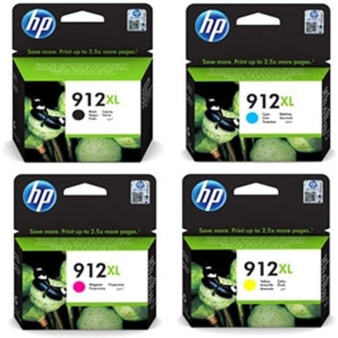 HP Inktcartridge 912XL (3YP34AE) 4-kleuren Multipack Hoge capaciteit
