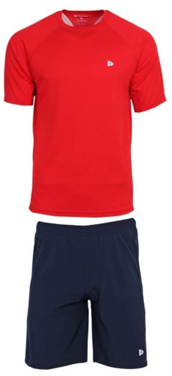 Donnay - Multi Sportset Jim - Trainingsset - Navy/Poppy-red (729) - maat L