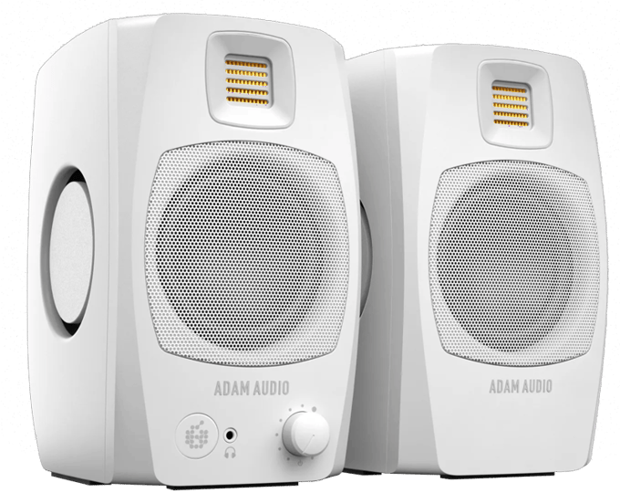 Adam Audio D3V Wit - Actieve studio monitor set