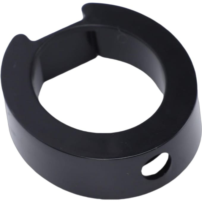 Remplacement de verrouillage de trottinette électrique Garde-boue pliable en plastique noir Matériau ABS robuste black