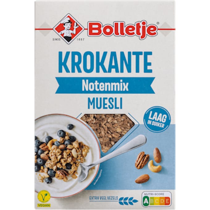 Krokante Muesli Notenmix