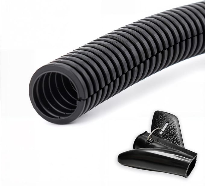 Flexibele Kabelbeschermer Split Loom Slang 3 Meter voor Bedrading Auto en Woonruimte