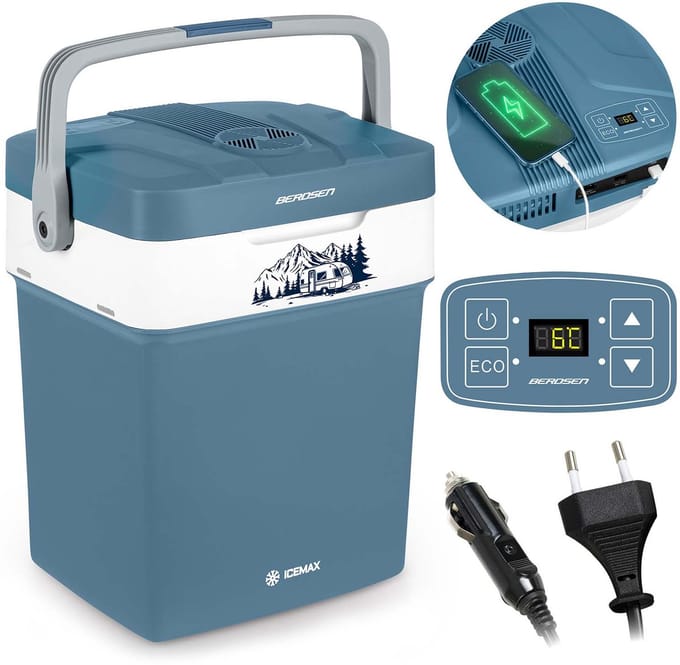 Berdsen Icemax 29 liter ECO-modus reiskoeler - blauw