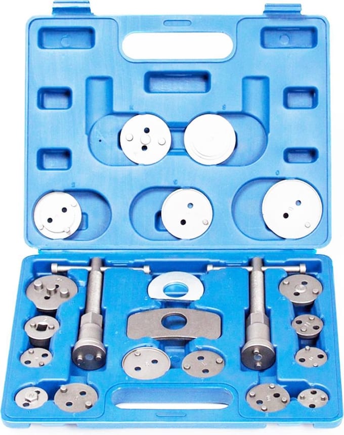 Remklauw terugstel demontage set (20-delig)
