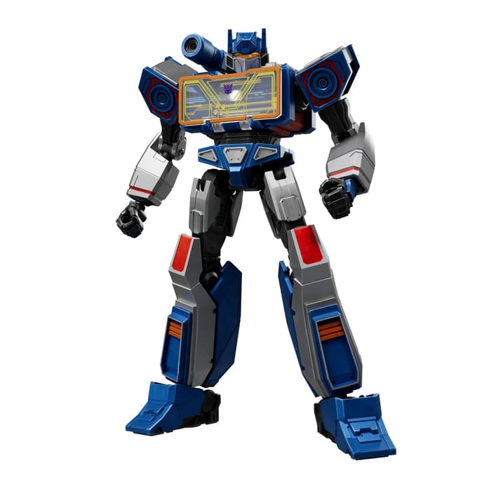 Blokees Transformers One Soundwave Classic Class 17 - 85-delige Actiefiguur Model Kit met Verlichting - 12,5 cm