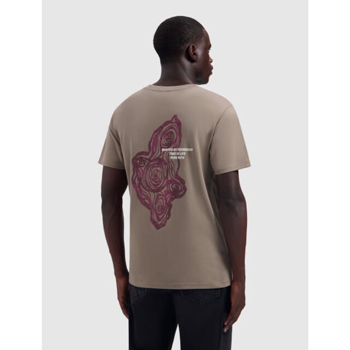 Purewhite Tree trunk t-shirt
