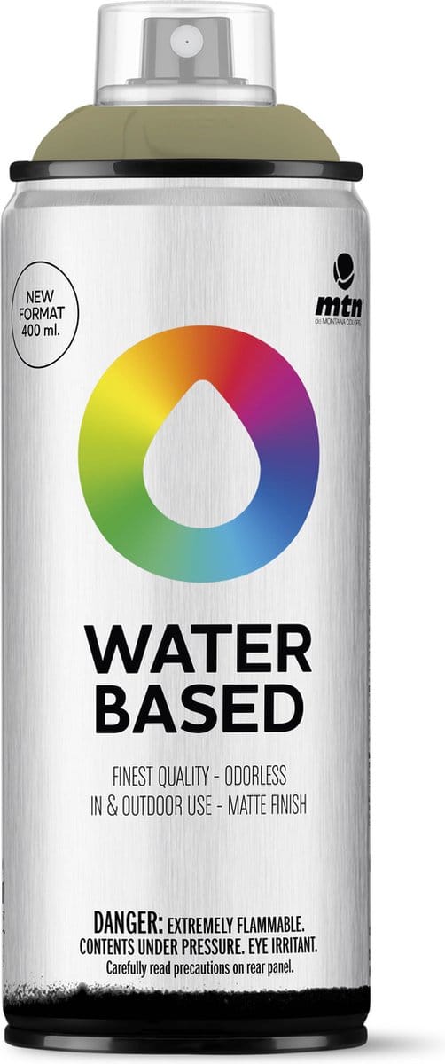 MTN Water Based Spuitbus - verf op waterbasis - RV-179 Bonsai Green - 400ml