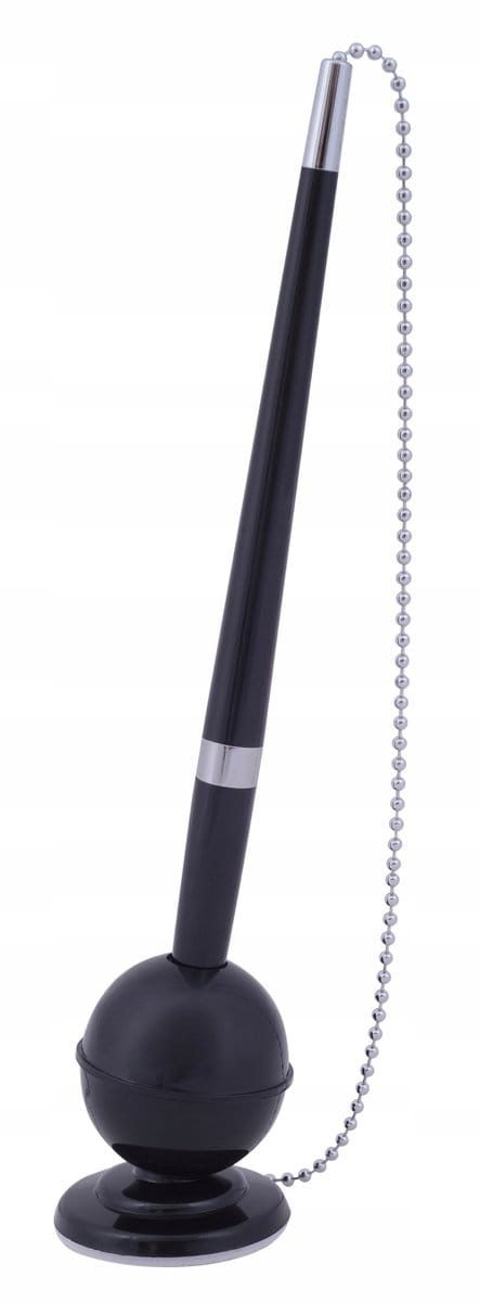 MemoBe Elegance Balpen met Ketting - Blauwe Inkt