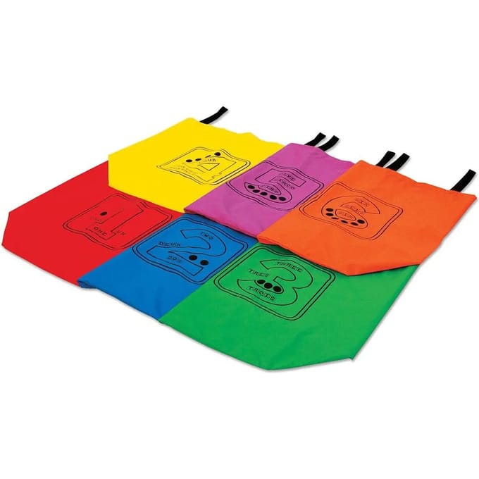 Reydon Zakloopzakken Genummerd 28 X 28 Cm Junior Nylon 6 Stuks