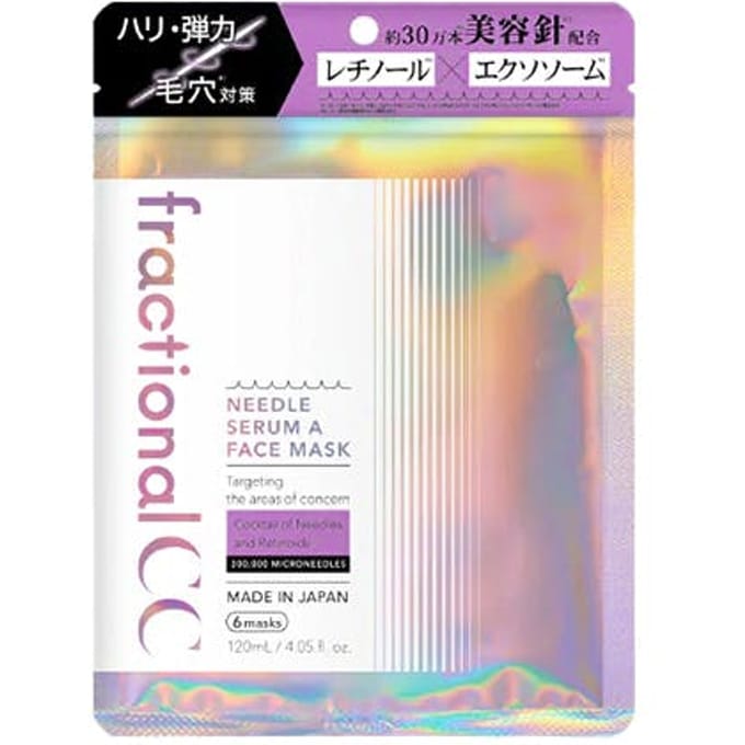 Fractional CC - Needle Serum A Face Mask 6 pcs
