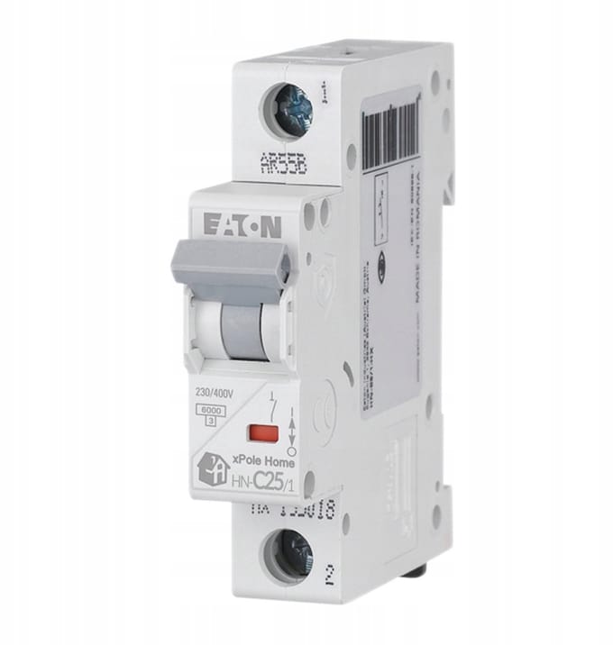 Eaton HN-C25/1 - Aardlekschakelaar - 25A - 1 Polig - C Karakteristiek