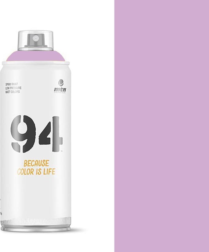 MTN94 Arlet Violet spuitverf - 400ml lage druk en matte afwerking