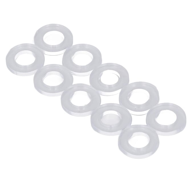 10 STUKS Soda Machine Adapter Ringen CO2 Snelkoppeling Afdichtingen Silicone O-ringen voor Soda Maker Slang white