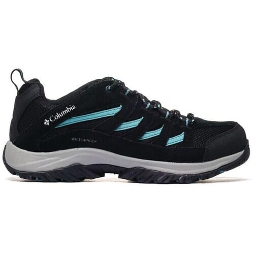 Columbia CRESTWOOD™ WATERPROOF Dames Wandelschoenen - Black, Teal