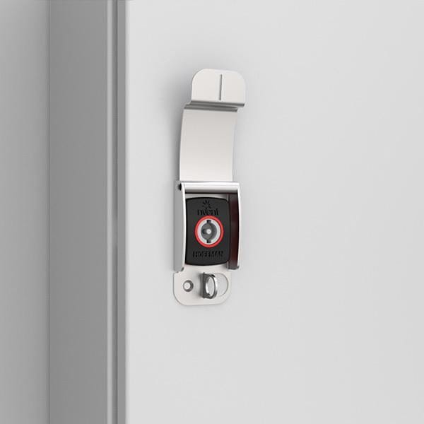 RVS Cilinder Hangslot Afdekking - PLC01