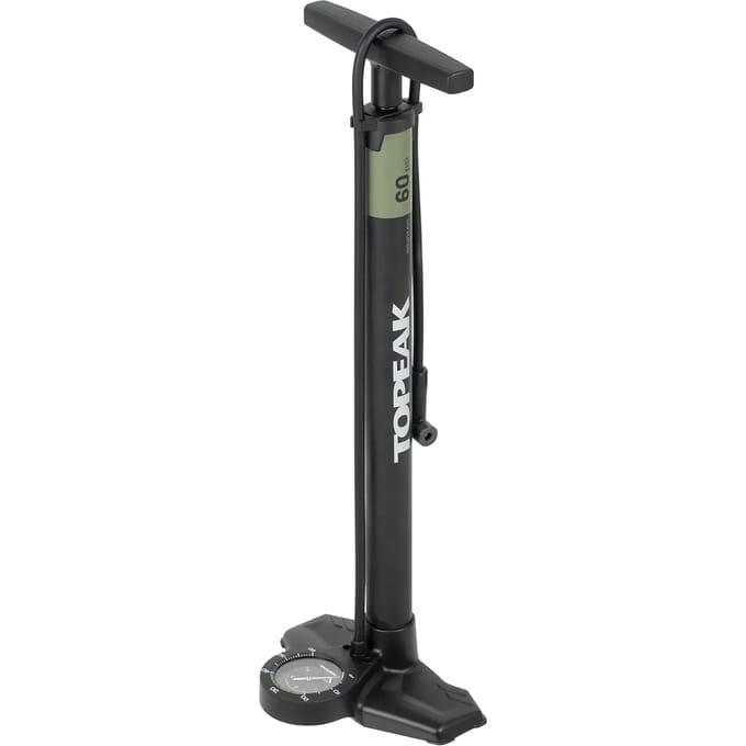 Topeak Joeblow Mountain Ex Vloerpomp Zilver 60 Psi