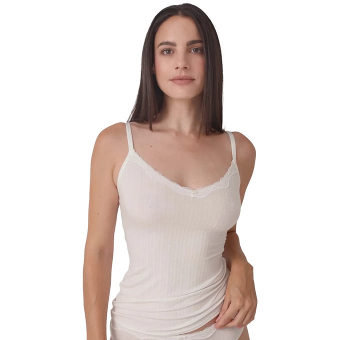 Damestanktop Sassa Bamboo Jacquard