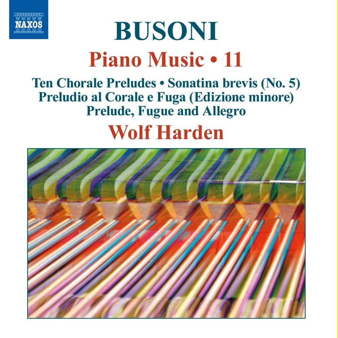 Wolf Harden - Busoni: Piano Music, Vol. 11 (CD)