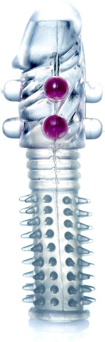 Power Escorts - Penis Sleeve - Penis Extender - Flexibele Gel - Penis Sleeve Clear -  14 Cm